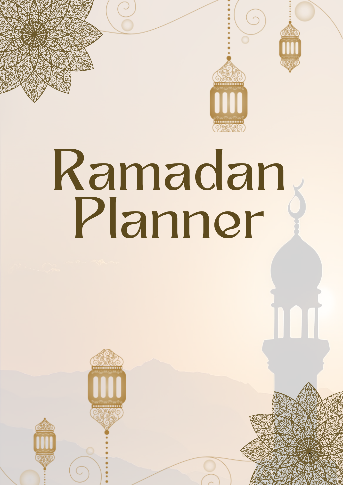 Ramadan Planner